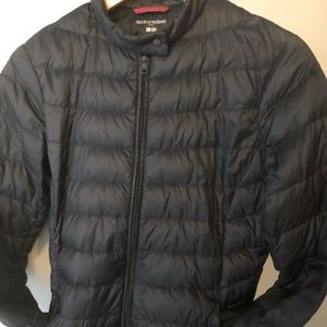 Uniqlo Ultralightweight Puffer Jacket (Navy) (Size S)